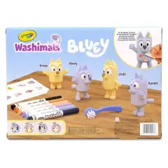 Washimals Pets - Set Con Adesivi Lavabili Bluey - creatività