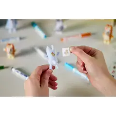 Washimals Pets - Set Con Adesivi Lavabili Bluey - creatività