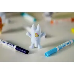 Washimals Pets - Set Con Adesivi Lavabili Bluey - creatività