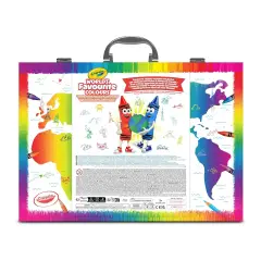 Crayola Valigetta Dei Colori World's Favorite Colors - creatività