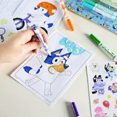Valigetta Colori E Adesivi Bluey - creatività