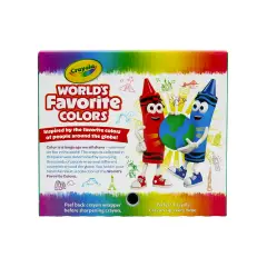World's Favorite Colors Crayola Pastelli A Cera 64 Pezzi - Pastelli a cera