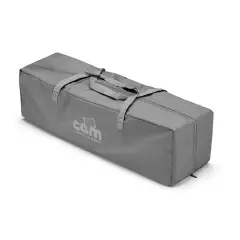 Qbox Di Cam Lettino Da Campeggio Antracite Con Tappeto 96x96x105h - box