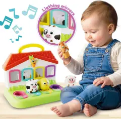 Carotina Baby Animali Della Fattoria Gioco Educativo Sonoro E Luminoso - Primi giochi