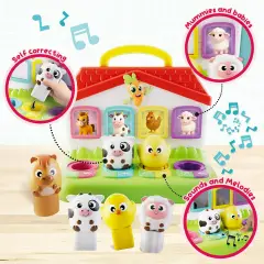 Carotina Baby Animali Della Fattoria Gioco Educativo Sonoro E Luminoso - Primi giochi