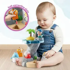 Carotina My First Logic Gioco Educativo Ad Incastri Oceano - Primi giochi