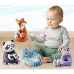 Carotina My First Logic Gioco Educativo Ad Incastri Mamma E Cucciolo - Primi giochi