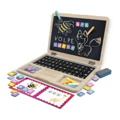 Carotina Utilissimi Il Mio Primo Laptop In Legno - Primi giochi