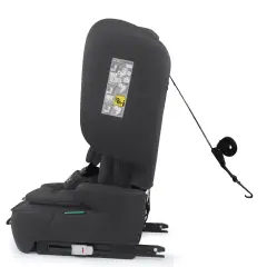 Seggiolino Auto Flexy i-Size Nero 76-150 cm - bambini 76-150 cm (15m-12anni)
