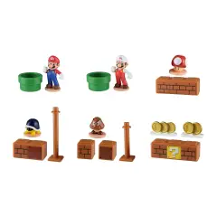 Super Mario Micro Game World Gioco Collezionabile A Sorpresa - action figures ed accessori