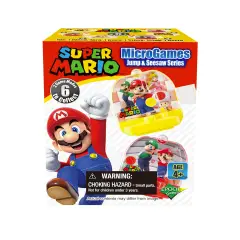 Super Mario Micro Games Jump & Seesaw Gioco Collezionabile A Sorpresa - action figures ed accessori