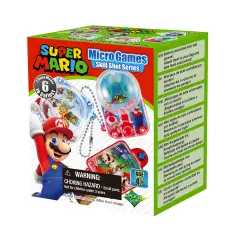 Super Mario Micro Games Skill Shot Series Gioco Collezionabile A Sorpresa - action figures ed accessori