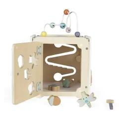 Janod Grande Cubo Multiattività In Legno - Primi giochi