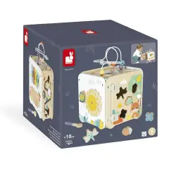 Janod Grande Cubo Multiattività In Legno - Primi giochi