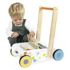 Janod - Carrellino Primi Passi Sensomotorio In Legno - Primi giochi