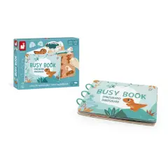Busy Book Libro Interattivo Dinosauri - Primi giochi