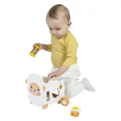 Cubo Multiattività Giocattolo Educativo Pecorella - Primi giochi