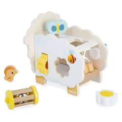 Cubo Multiattività Giocattolo Educativo Pecorella - Primi giochi