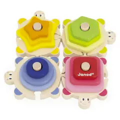 Tartarughe Impilabili In Legno Gioco Educativo - Primi giochi