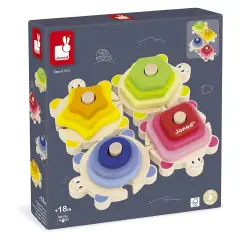 Tartarughe Impilabili In Legno Gioco Educativo - Primi giochi