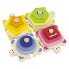 Tartarughe Impilabili In Legno Gioco Educativo - Primi giochi