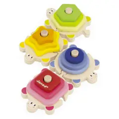 Tartarughe Impilabili In Legno Gioco Educativo - Primi giochi