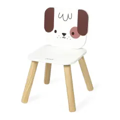 Janod -  La Mia Prima Sedia Per Bambini In Legno Cagnolino - Primi giochi