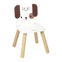 Janod -  La Mia Prima Sedia Per Bambini In Legno Cagnolino - Primi giochi