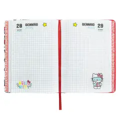 Diario Hello Kitty 2026 2027 Datato Patch 352 Pagine - diari
