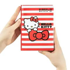 Diario Hello Kitty 2026 2027 Stripes 352 Pagine Datato - diari