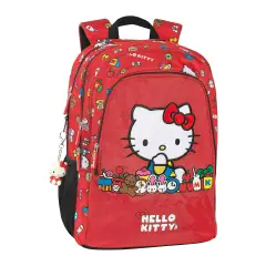Zaino Hello Kitty Trolley Staccabile Scuola Organizzato - zaini trolley