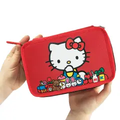 Astuccio Hello Kitty 3 Zip Corredo Scuola Completo - astucci colori