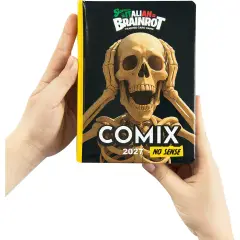 Skifidol Italian Brainrot Superdiario Standard 13 Mesi Comix Ltd Skeleton Card - diari