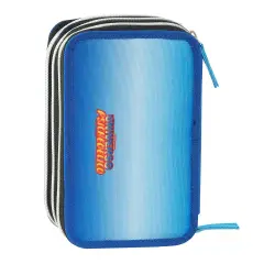 Astuccio Scuola Corredo 3 Zip Brainrot Tung Tung Tung Sahur - astucci colori