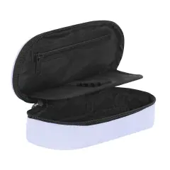 Astuccio Scuola Comix Ovale Lilla Organizzato Zip - bauletti tombolini bustine