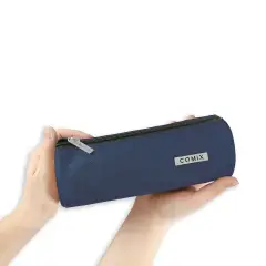 Tombolino Comix Blu Astuccio Compatto Scuola Zip - bauletti tombolini bustine