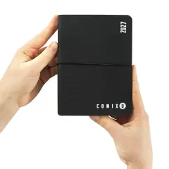 Comix U Yourself Diario Agenda 16 Mesi Day Mini Black White - diari