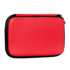 Astuccio Scuola Corredo Maxi Zip Comix Opaco Rosso - astucci colori