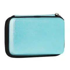 Astuccio Scuola Corredo Maxi Zip Comix Glitter Blu - astucci colori