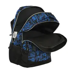 Zaino Scuola Organizzato Comix Wbs 2.0 Street Blu Nero - zaini scuola