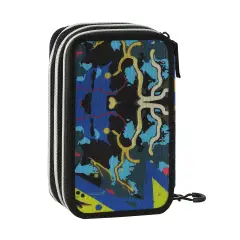 Astuccio Scuola Corredo 3 Zip Comix Wbs 2.0 Thunder - astucci colori