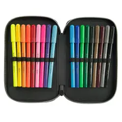 Astuccio Scuola Corredo 3 Zip Comix Wbs 2.0 Talent - astucci colori