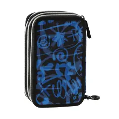 Astuccio Scuola Corredo 3 Zip Comix Wbs 2.0 Street - astucci colori