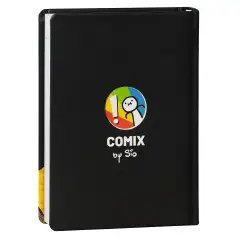 Scomix Diario Agenda 16 Mesi Medium Black - diari