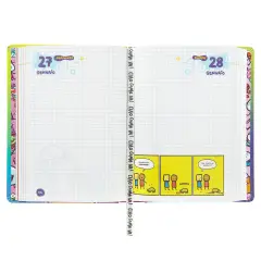 Scomix Diario Agenda 16 Mesi Medium Multicolor - diari