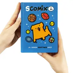 Scomix Diario Agenda 16 Mesi Medium Blu - diari