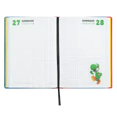 Super Mario Diario 12 Mesi Standard Mario 320 Pagine - diari