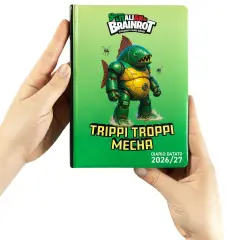Skifidol Italian Brainrot Diario Datato 12 Mesi Standard Trippi Mecha - diari