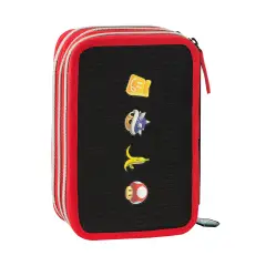 Mariokart Astuccio Scuola Corredo 3 Zip - astucci colori