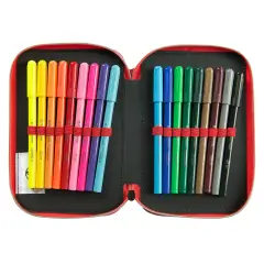 Mariokart Astuccio Scuola Corredo 3 Zip - astucci colori